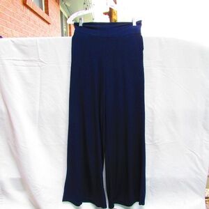 Bella Flore Classic Navy Wide Leg Pants